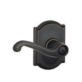 Aged Bronze Privacy Lever T295