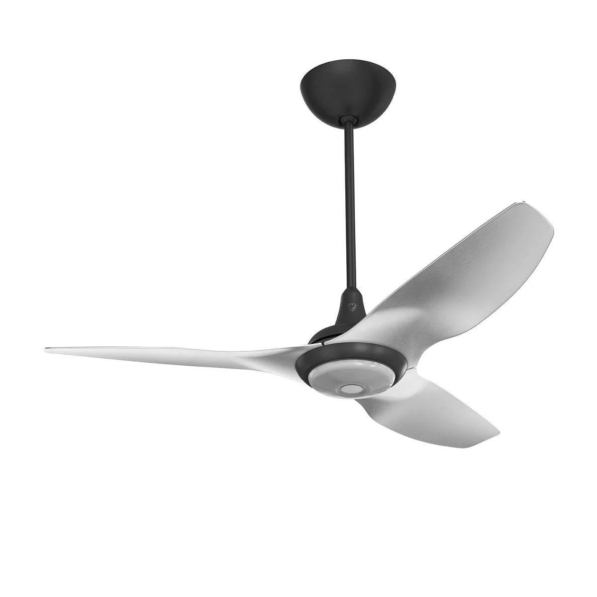 52 Ceiling Fan with Brushed Aluminum Blades and Black Finish R694990