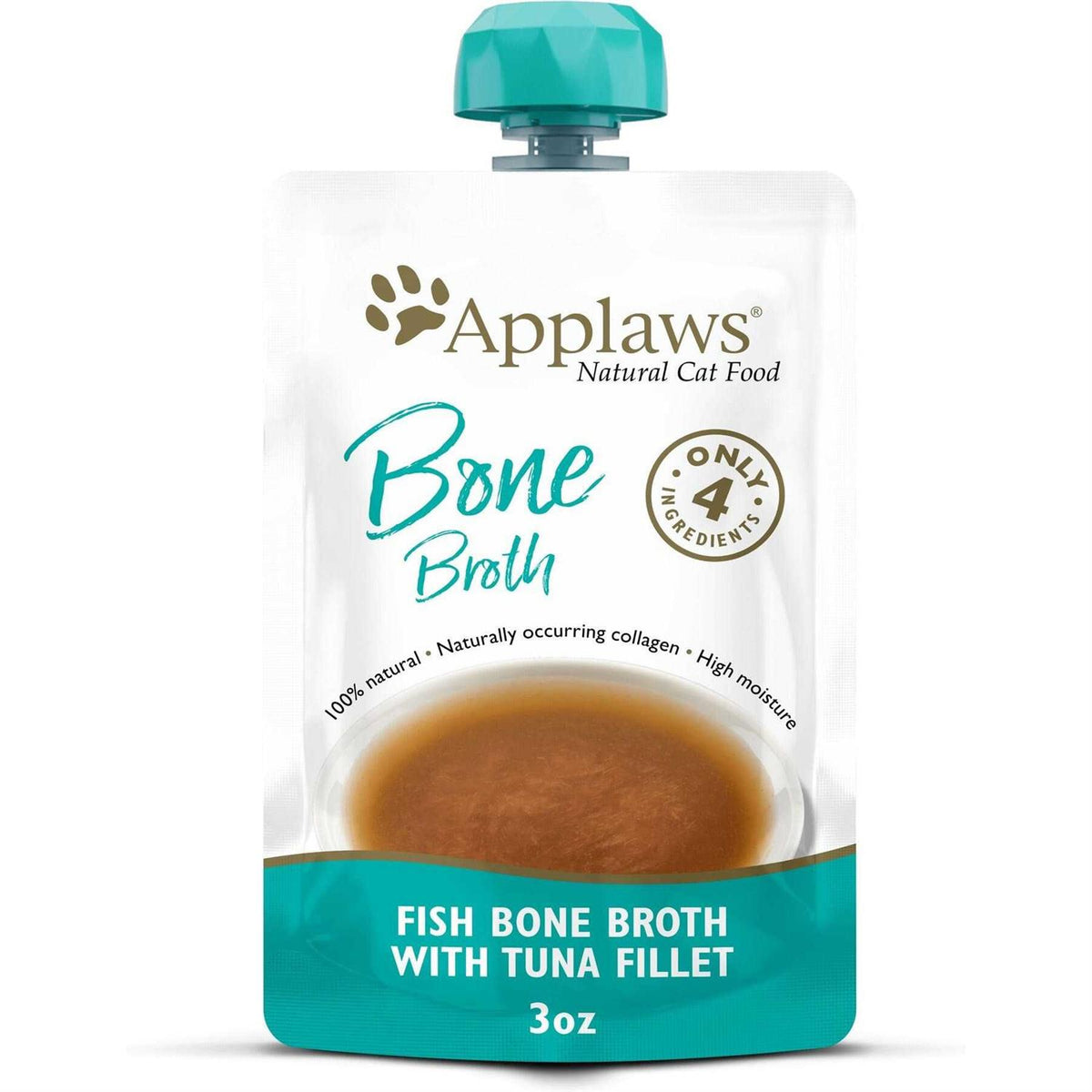 Fish Bone Broth with Tuna Cat Food J54006