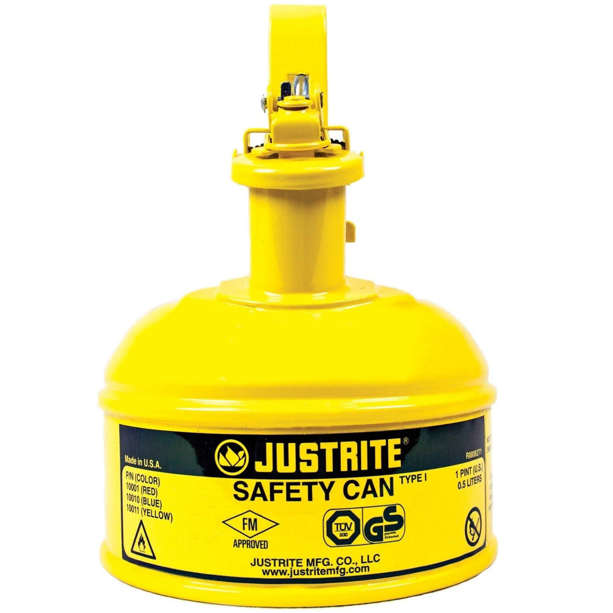 Yellow Steel Safety Can G45934