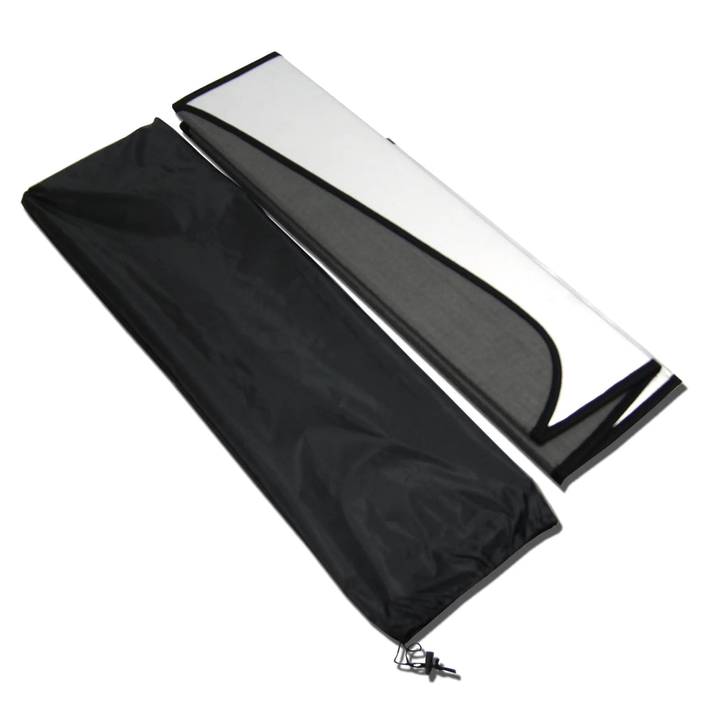 Custom Fit Leatherette Windshield Sun Shade Protector E956