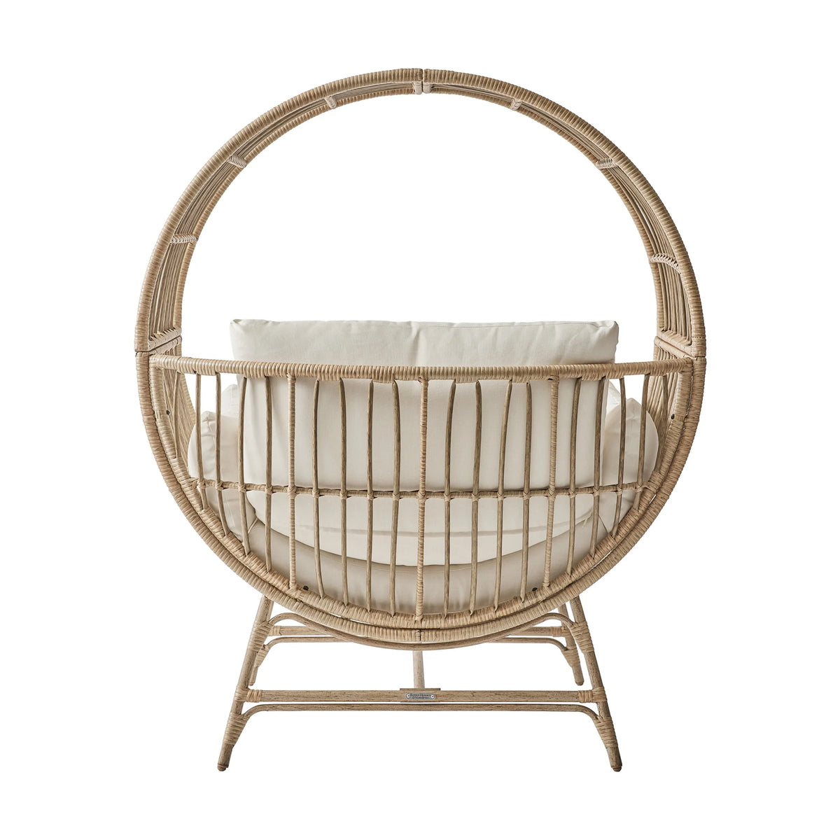 Round Wicker Outdoor Egg Chair I844
