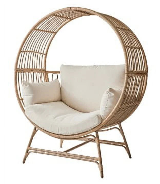Round Wicker Outdoor Egg Chair I844