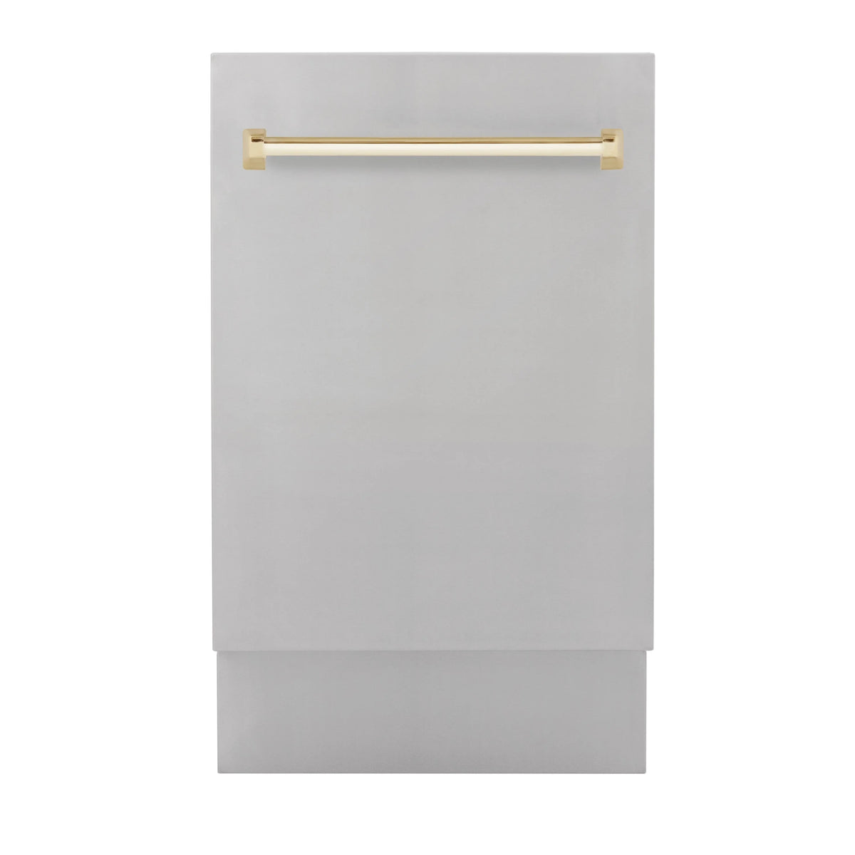 18 in. Stainless Steel Dishwasher with Gold Handle H771046
