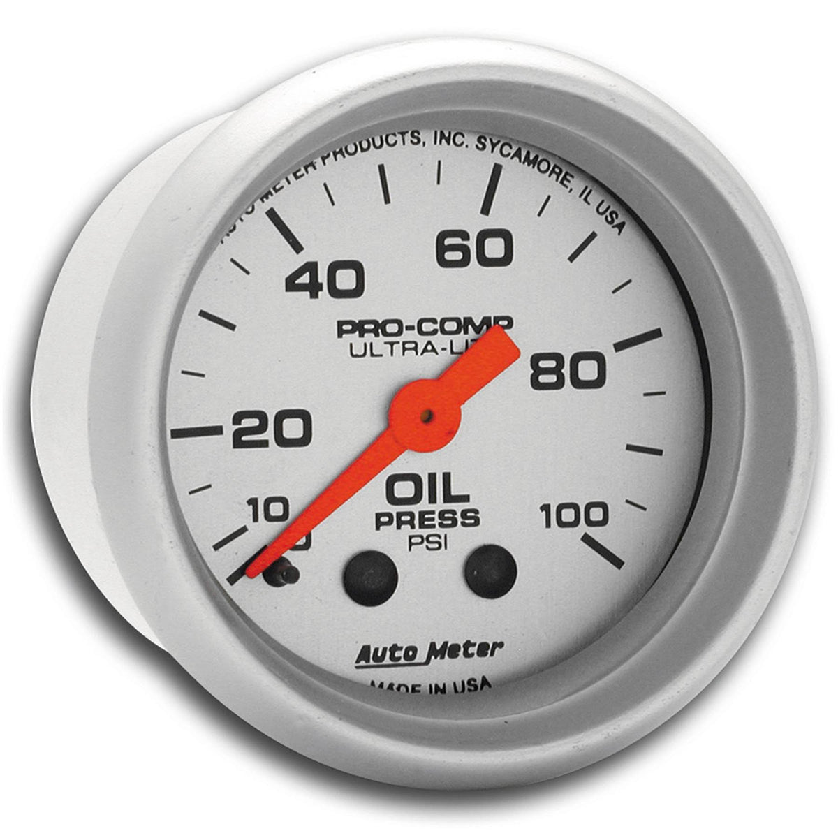 Mechanical Oil Pressure Gauge E808