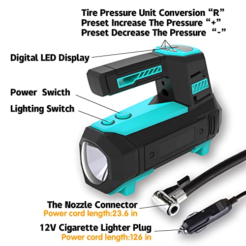 Portable Tire Inflator Air Compressor J300