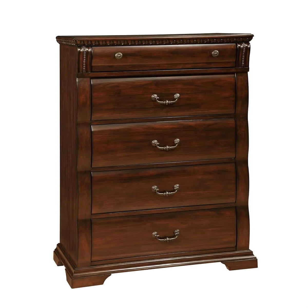3pc Cherry Solid Wood Bedroom Set King T12325