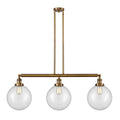 Brushed Brass 3 Light Island Light Y14339