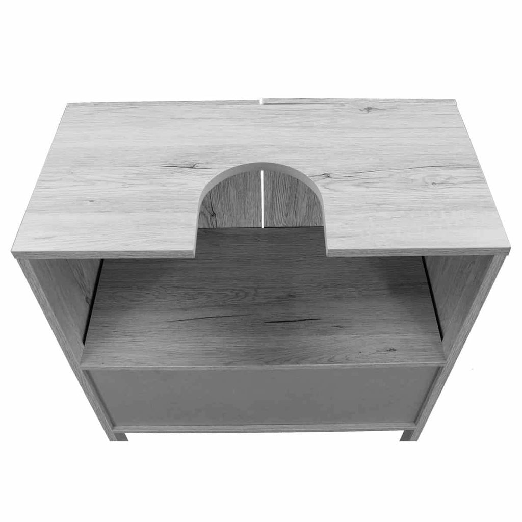 Oslo Gray Oak Under Sink Storage Cabinet G9803