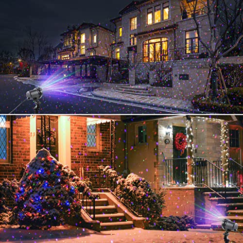 Outdoor Garden Laser Lights Projector, 3 Color Red Green Blue Z545