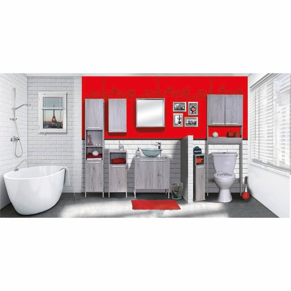 Oslo Gray Oak Under Sink Storage Cabinet G9803