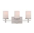 3 Light Bath Bar in Satin Nickel W20226