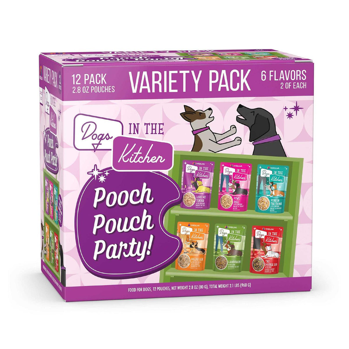 Pooch Pouch Party! Variety Pack Dog Food S667247