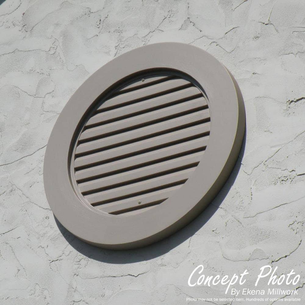 Vertical Urethane Gable Vent Louver V6872