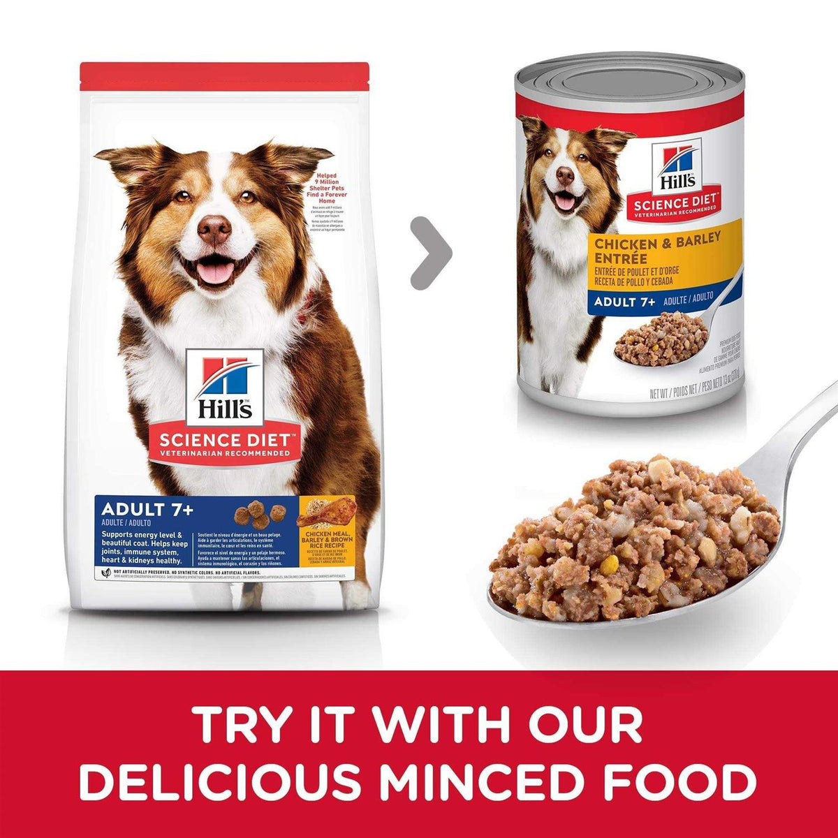 Chicken Adult 7+ Dog Food G40824