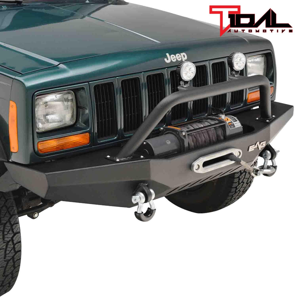 Front Bumper with Winch Plate and Hoop C2984