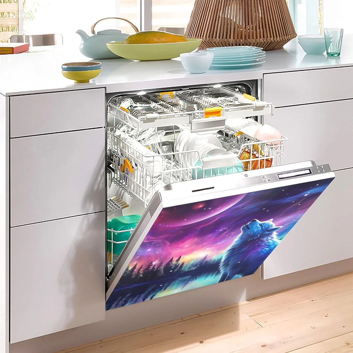 Magnetic Dishwasher Sticker 23in W x 26in H S141978