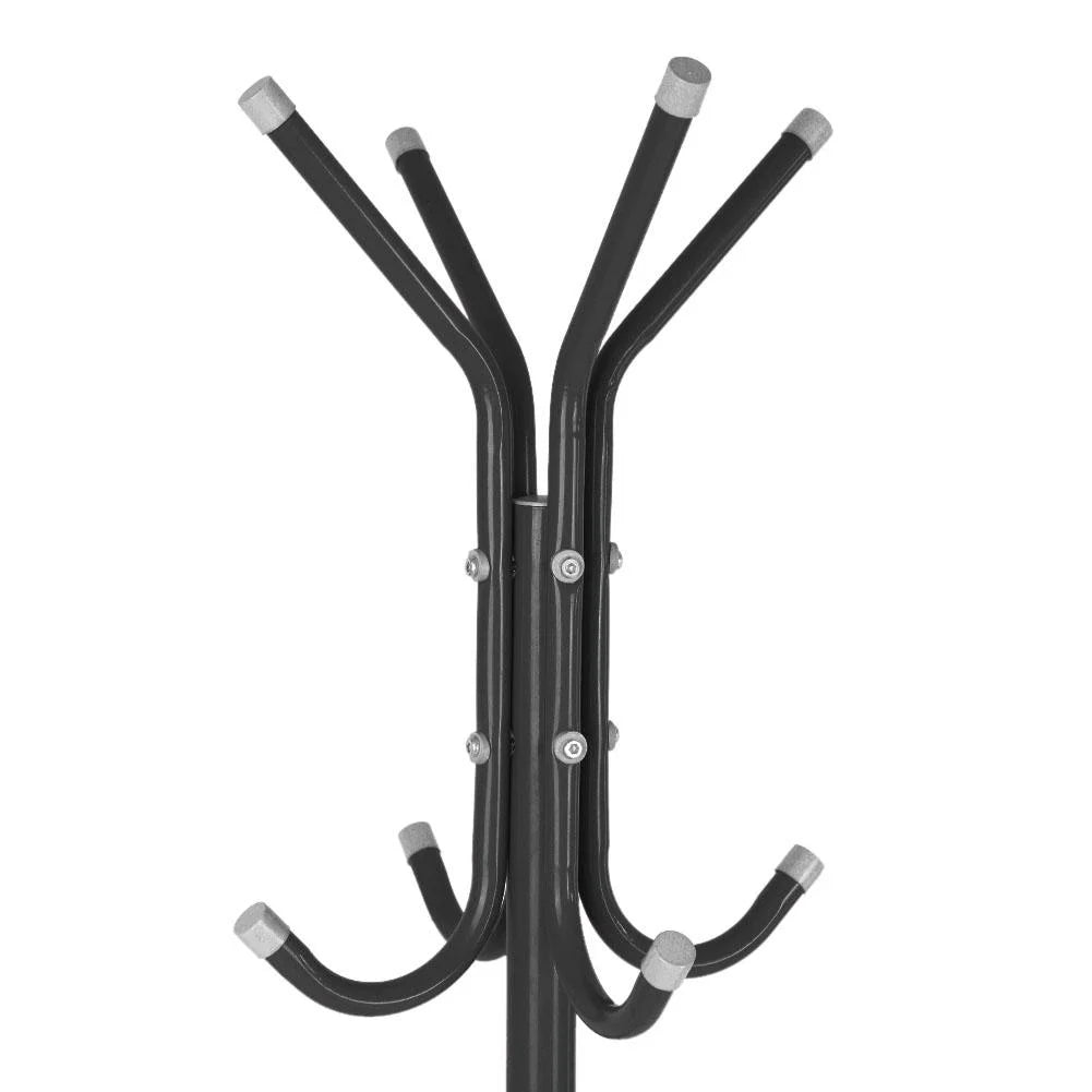 Stainless Steel Coat Rack with 12 Hooks Q623
