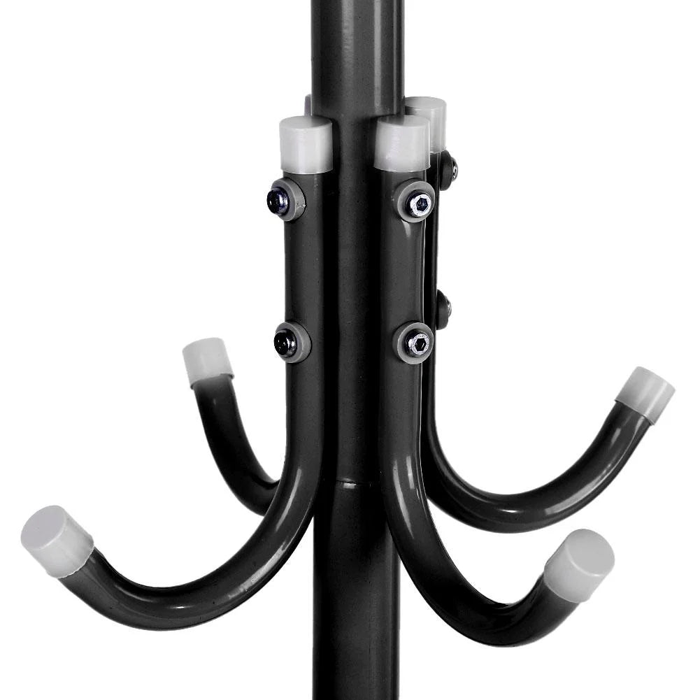 Stainless Steel Coat Rack with 12 Hooks Q623