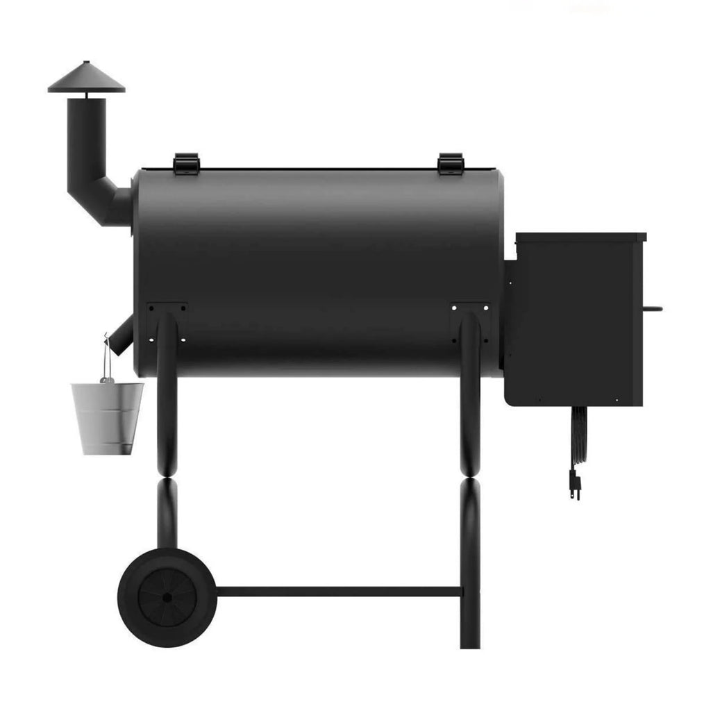 Wood Pellet Grill & Smoker 8 in 1 with PID Controler 560 Sq in Cooking Area E638874