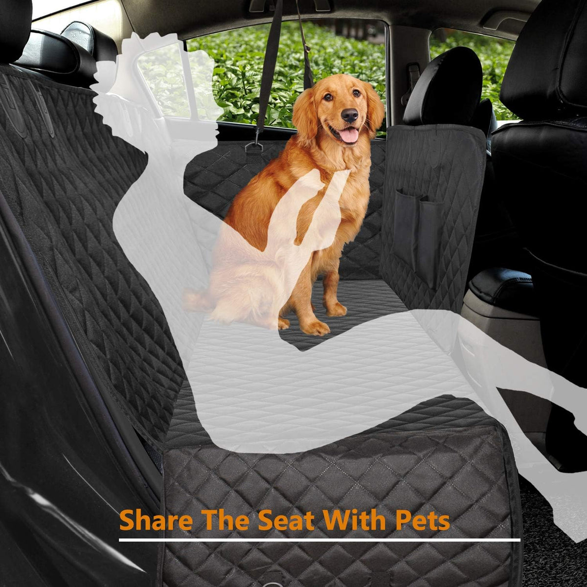 Extra Large Waterproof Dog Car Seat Cover Pack of 2 V939869