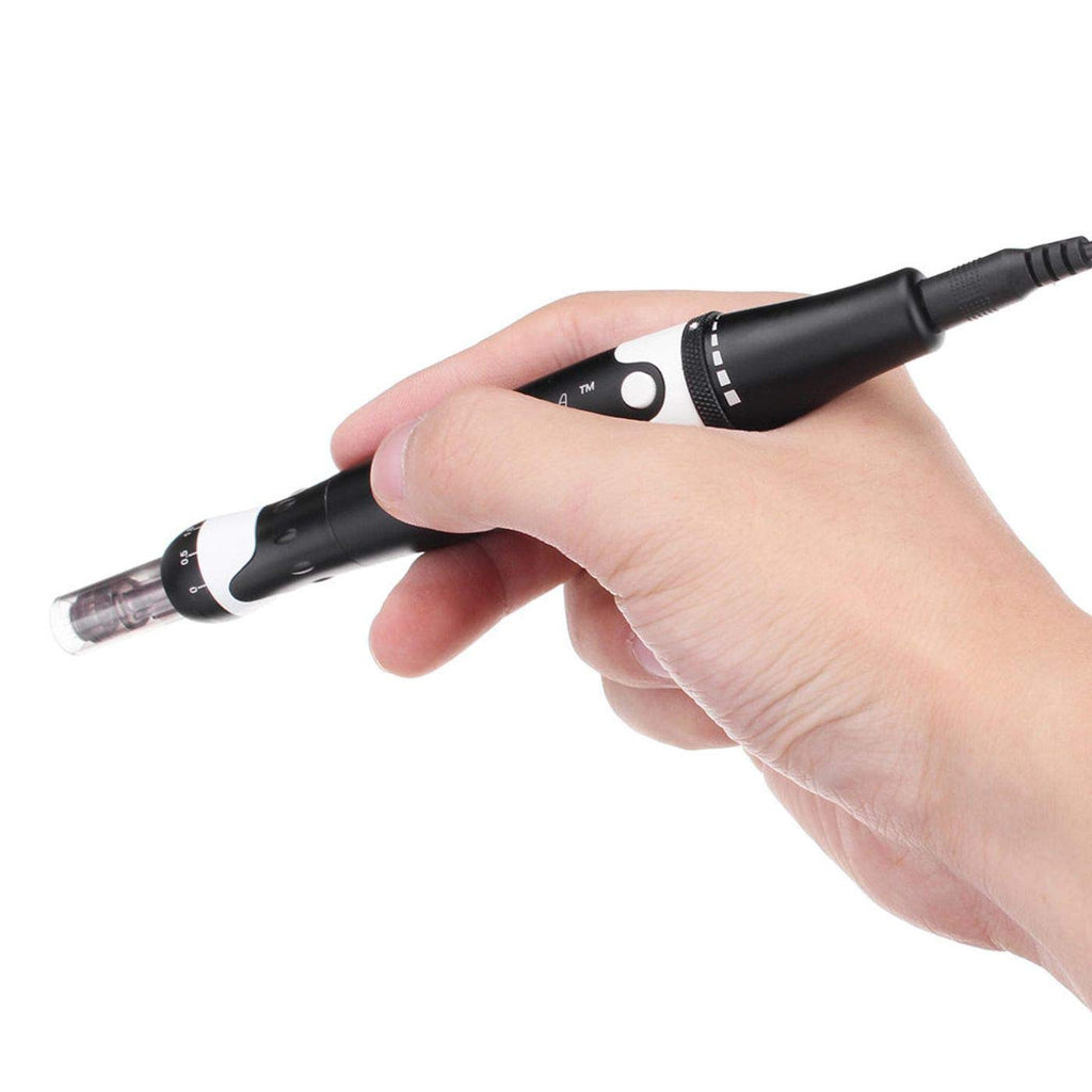 Microneedling Pen with 12-Pin and 36-Pin Replacement Cartridges V451