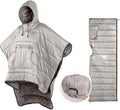 Thermal Poncho Wearable Hooded Blanket Sleeping Bag Cloak with Stuff Sack V241