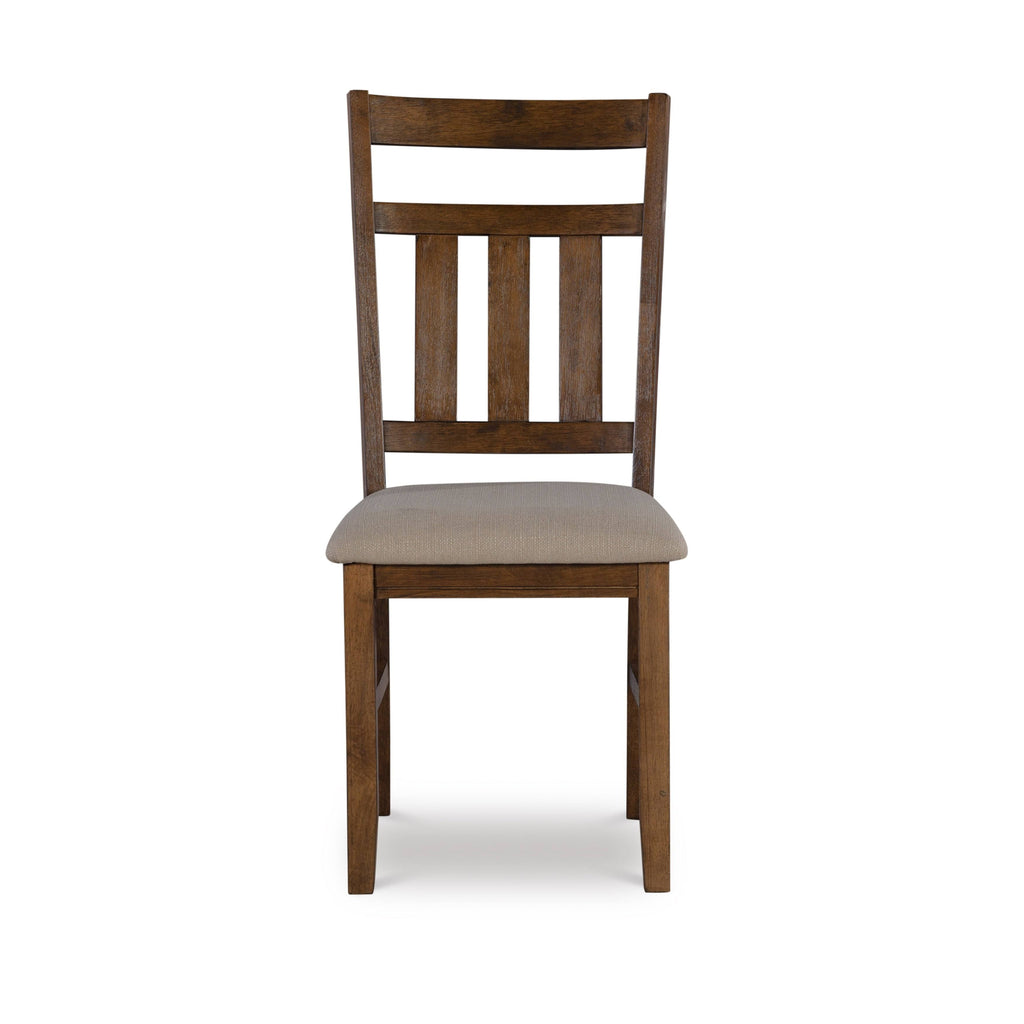 Rustic Farmhouse Dining Chair (Set of 2) Brown S427