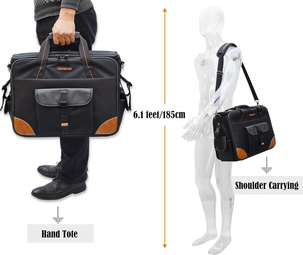 Electrician Tool Bag with 88 Pockets K853
