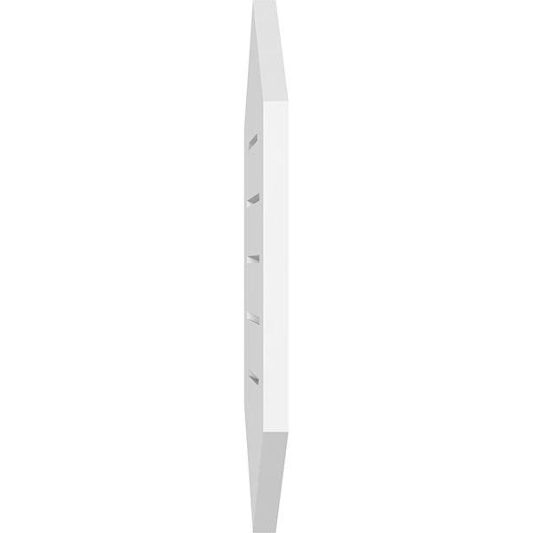 PVC Gable Vent 9/12 Pitch C919