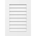 Vertical Surface Mount PVC Gable Vent U56640