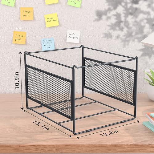 Hanging File Folder Frame for Legal and Letter Size, 15.2"L x 12.4"W x 10.5"H, 1 Pack Q67427