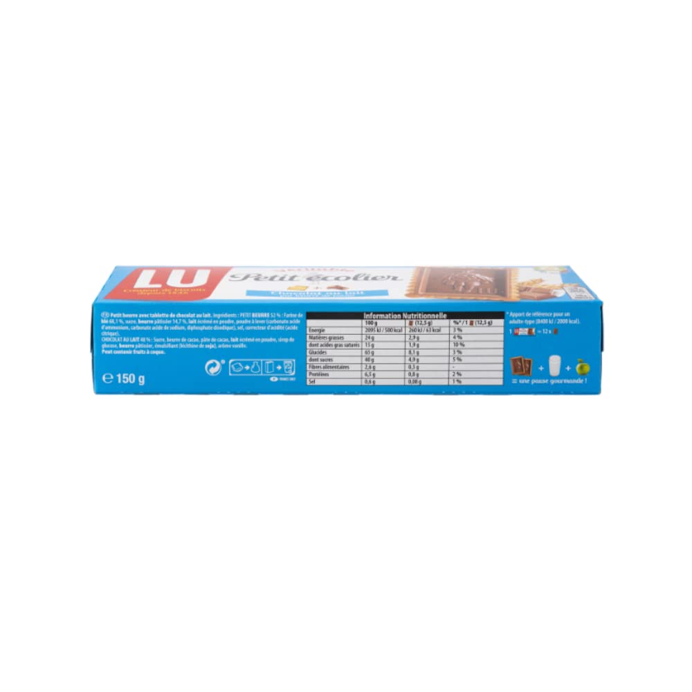 Milk Chocolate Biscuits 150g Pack of 6 K627284