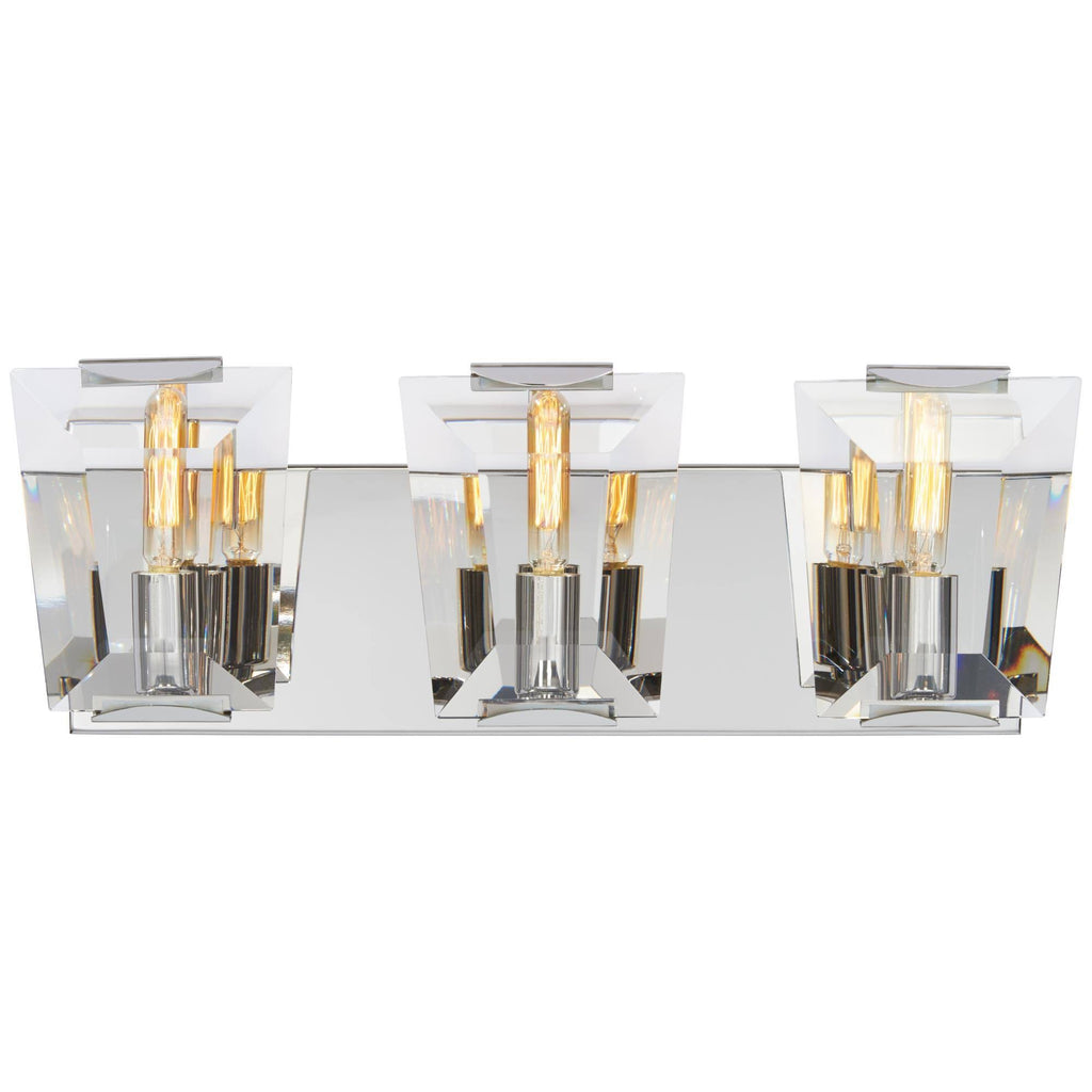 Polished Nickel 3 Light Bath U1074
