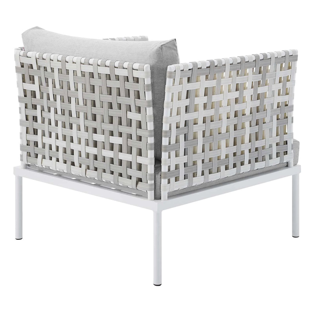 10-Piece Aluminum Outdoor Sectional Sofa Set in Taupe Gray K7680