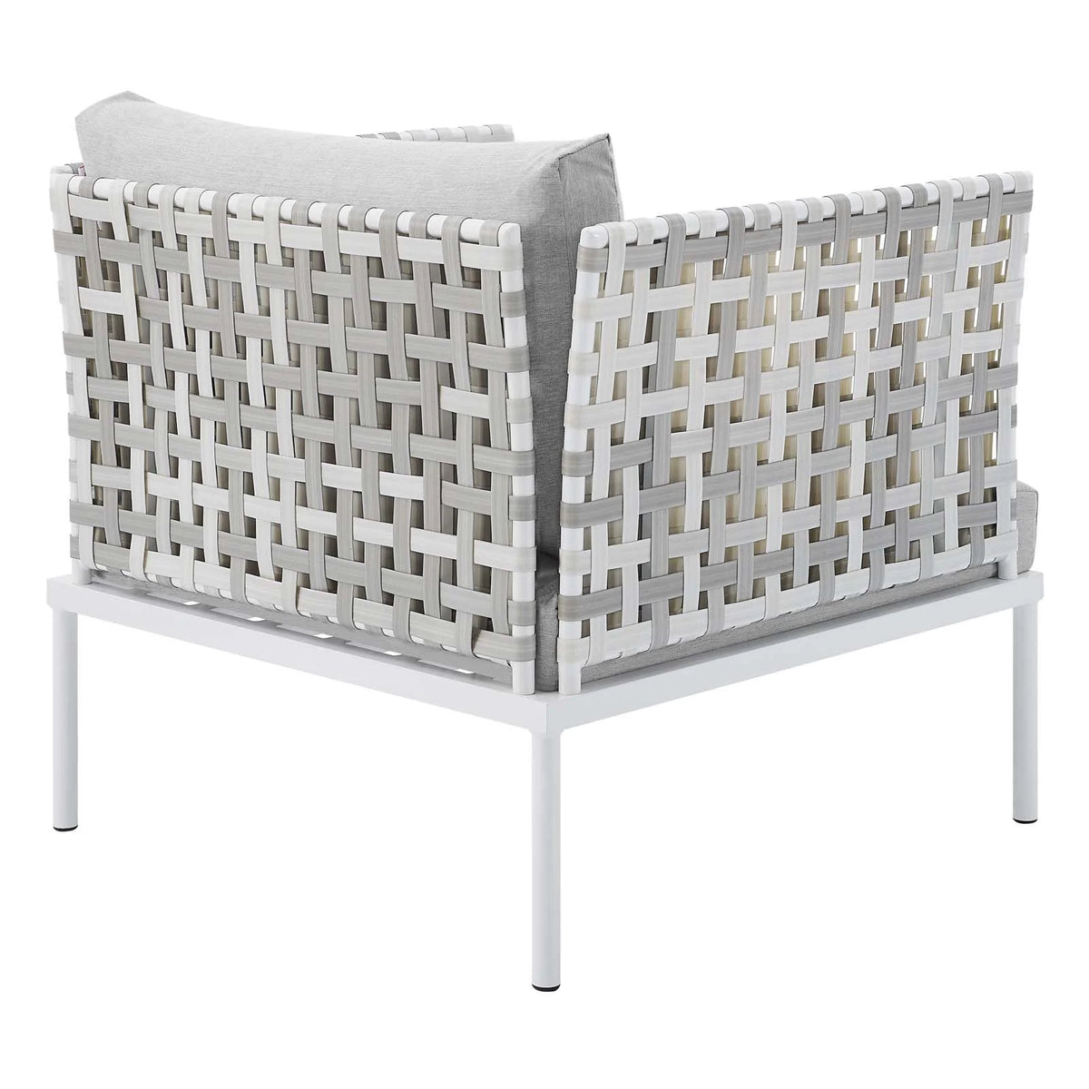 10-Piece Aluminum Outdoor Sectional Sofa Set in Taupe Gray K7680