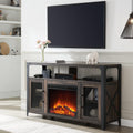Tall Wood TV Stand for 65 inch TV F90059