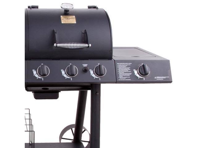 Charcoal/Gas/Smoker Combo O84652
