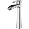 Single Handle Vessel Faucet in Brushed Nickel X1966