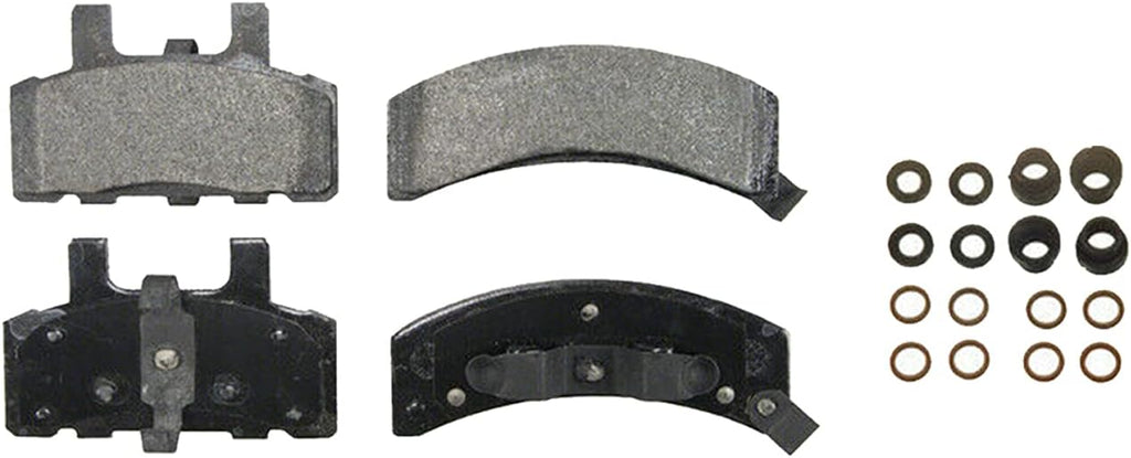 4WD Front Drilled and Slotted Disc Rotors Brake Pads 6pc Set C772