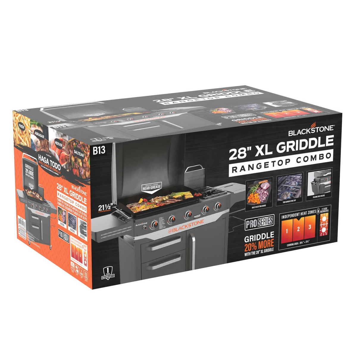 28" 5 Burner Propane Griddle I795459