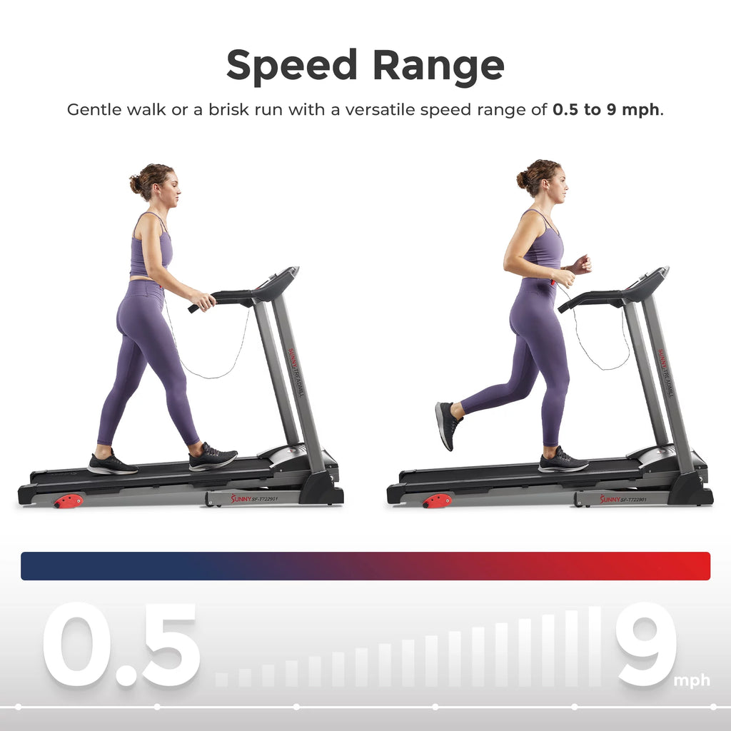 Foldable Electric Treadmill with Adjustable Incline P426979