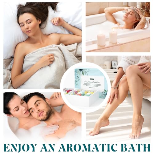 12pcs Handmade Natural Bath Bombs with Shea Butter I640