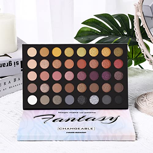 Matte Shimmer Metallic Eyeshadow Palette H686