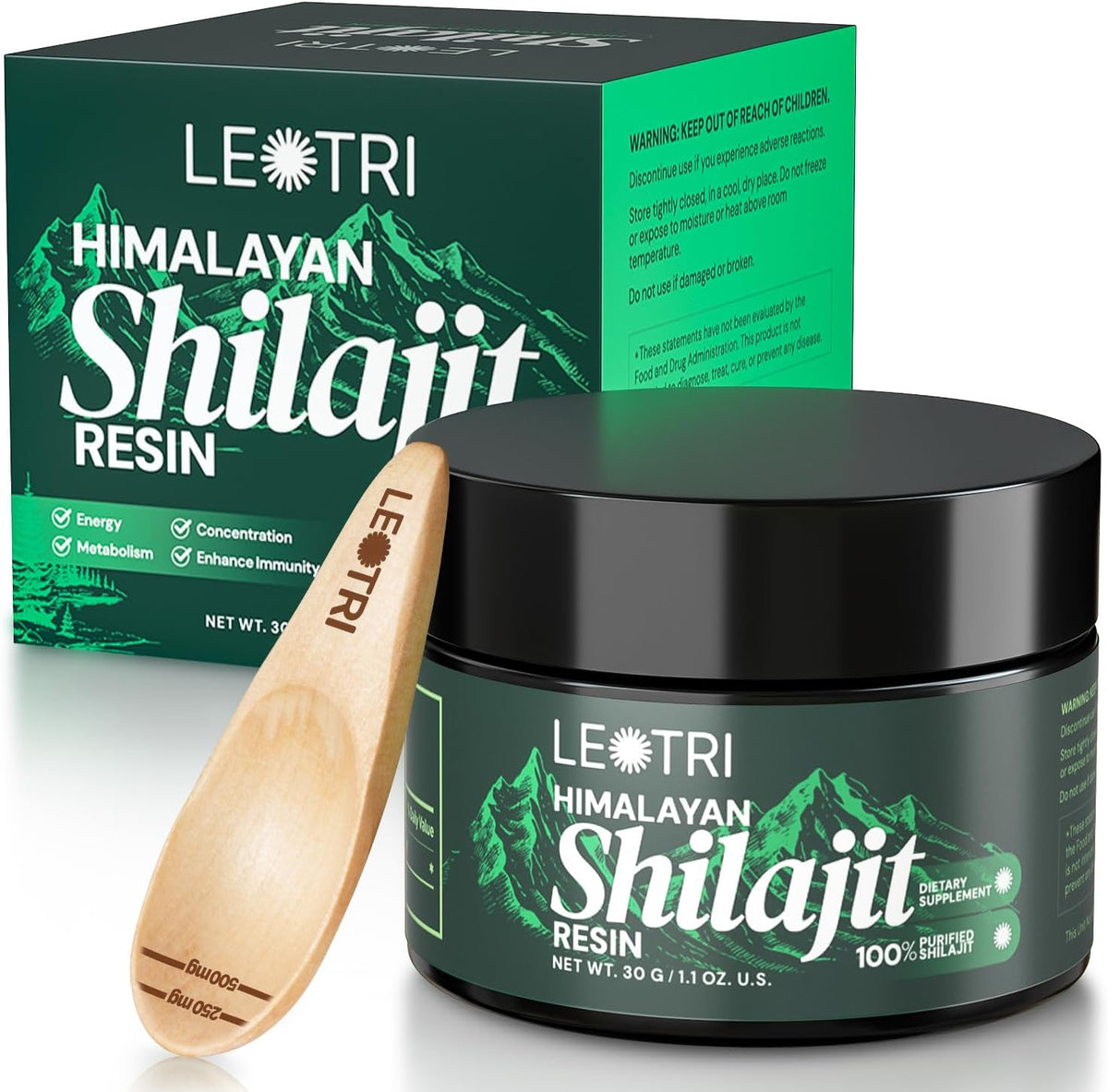 1.1 OZ Shilajit Resin B432