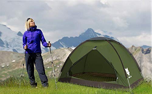 Lightweight Waterproof Single Layer Backpacking Tent for 2 Persons T739