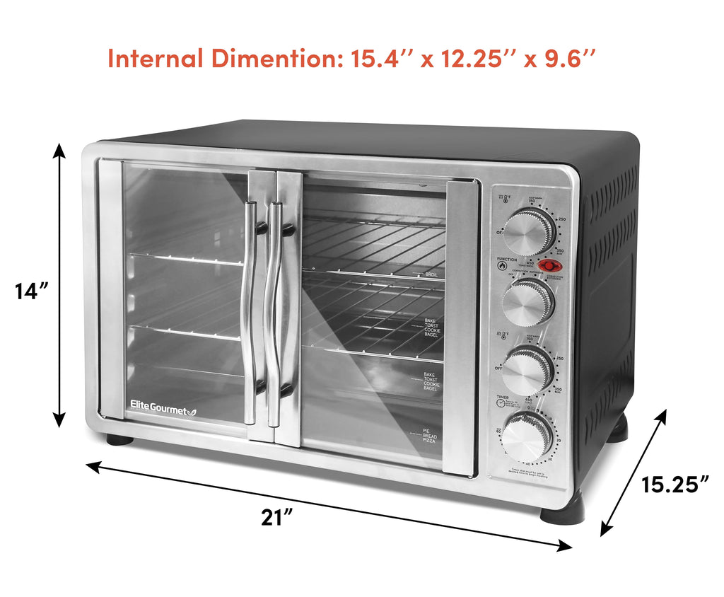 Double Door Oven with Rotisserie and Convection H10508