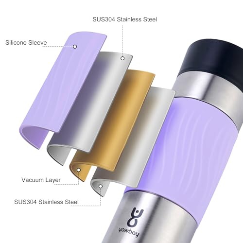 16 oz Stainless Steel Insulated Travel Coffee Mug B525279