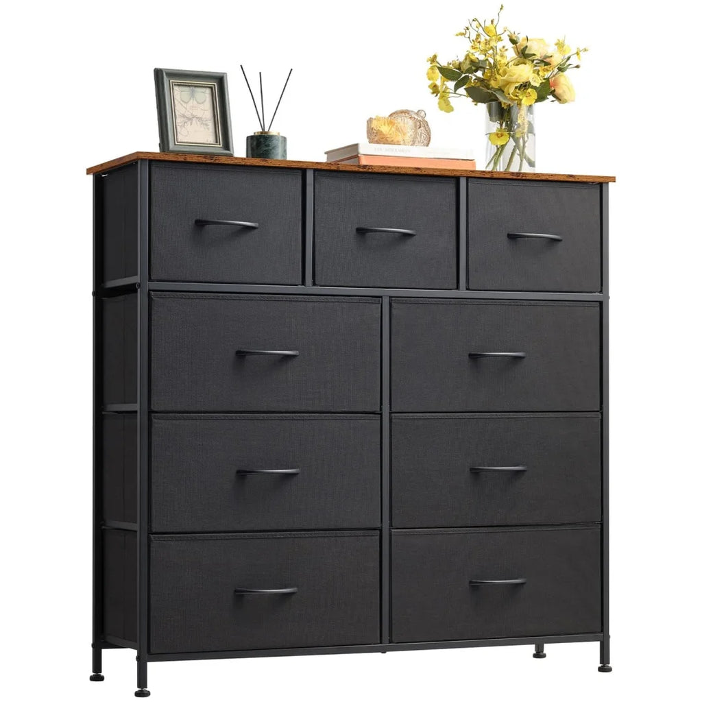 9 Drawer Fabric Storage Dresser S5773