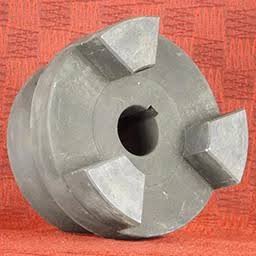 Cast Iron Jaw Coupling Hub, Style L225, 1 5/8x22 Bore Diameter, 3/8 x 3/16 Keyway W13193
